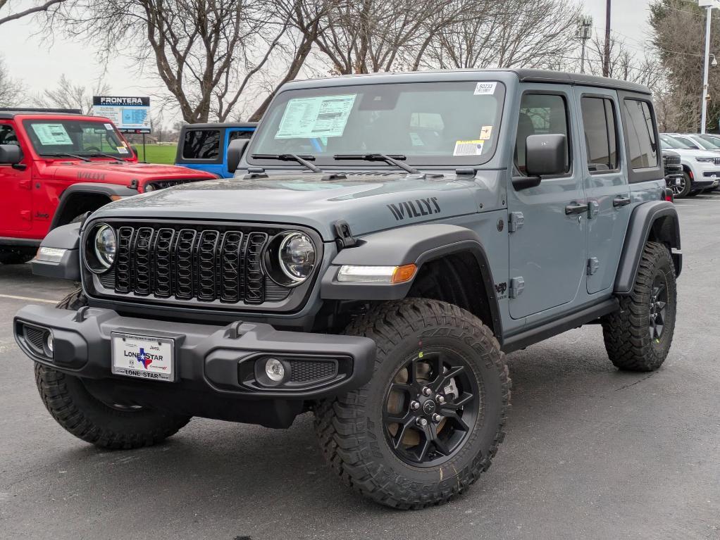 new 2025 Jeep Wrangler car, priced at $49,635