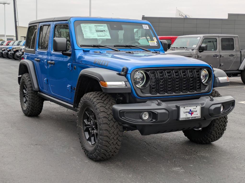 new 2025 Jeep Wrangler car, priced at $49,635