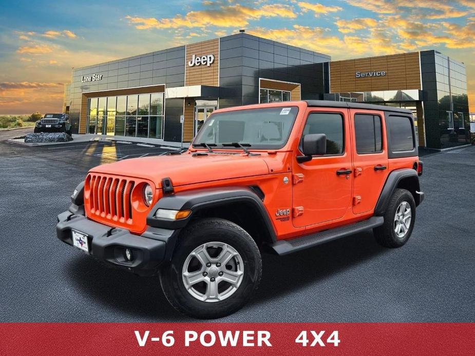 used 2019 Jeep Wrangler Unlimited car, priced at $24,751