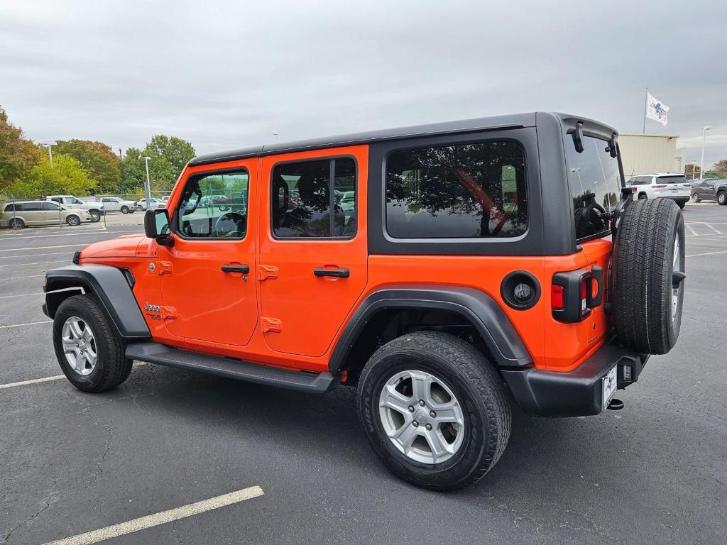 used 2019 Jeep Wrangler Unlimited car, priced at $24,751