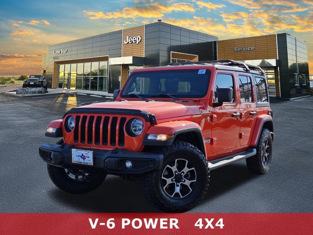 used 2018 Jeep Wrangler Unlimited car, priced at $32,900