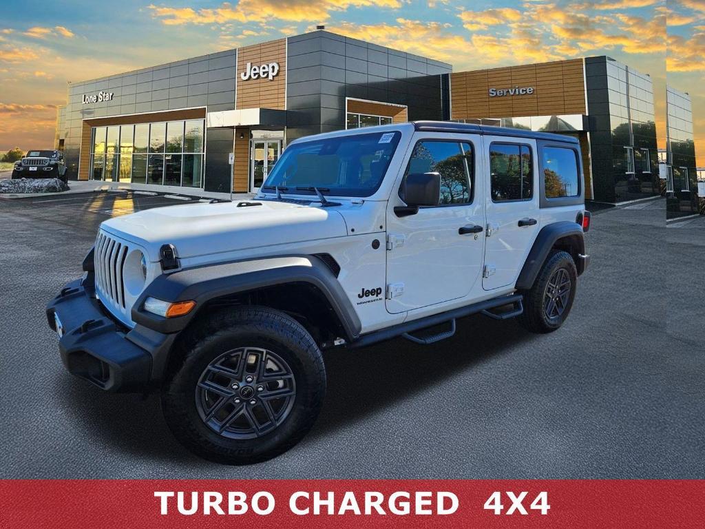 used 2024 Jeep Wrangler car, priced at $41,210