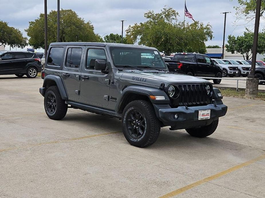 used 2020 Jeep Wrangler Unlimited car, priced at $38,995