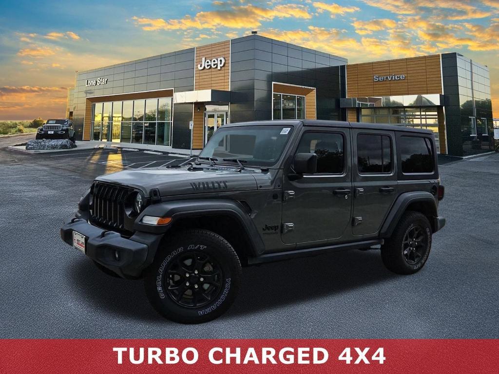 used 2020 Jeep Wrangler Unlimited car, priced at $38,995