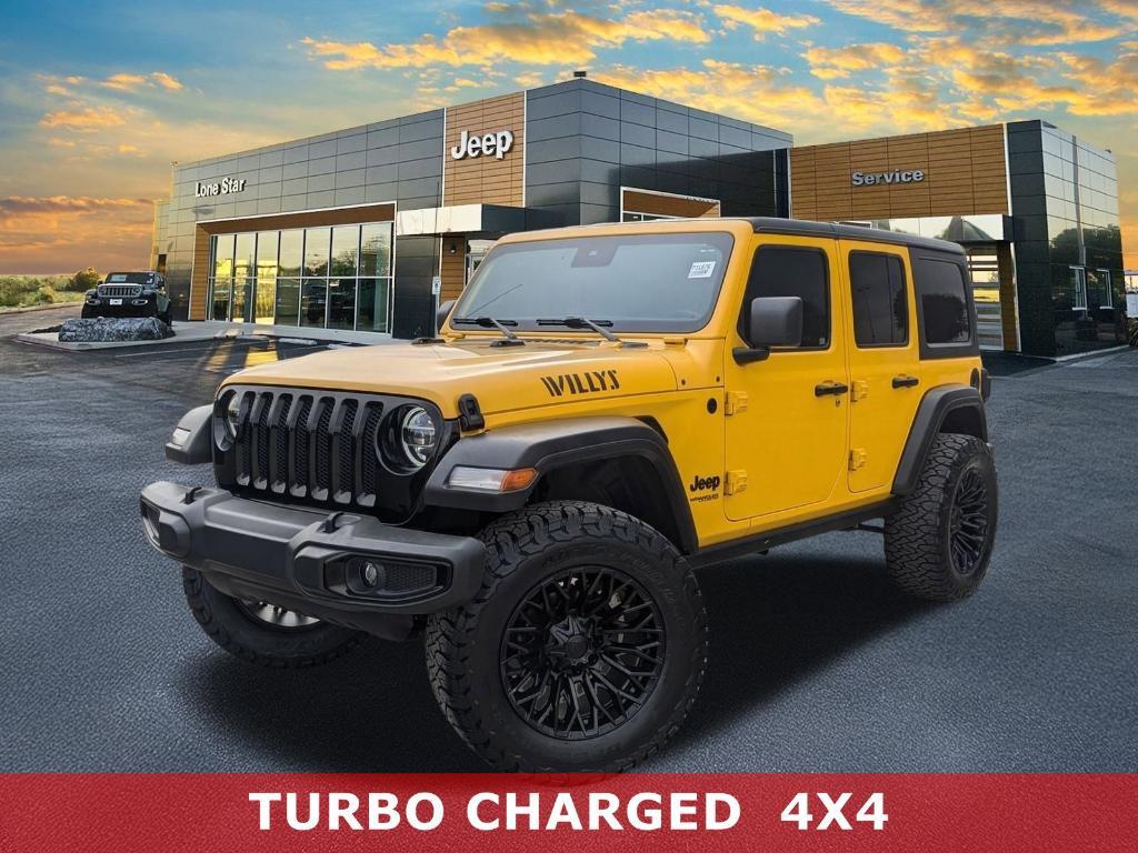 used 2021 Jeep Wrangler Unlimited car, priced at $41,995