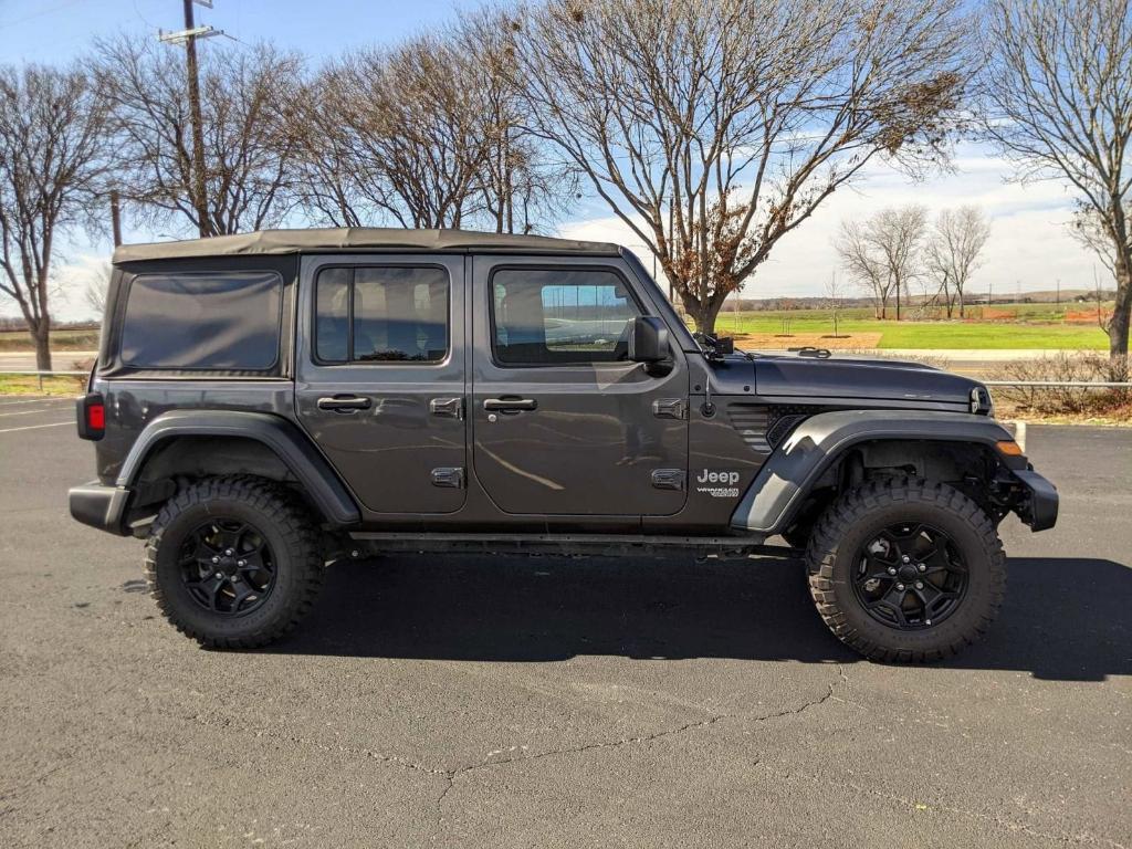 used 2018 Jeep Wrangler Unlimited car, priced at $36,895