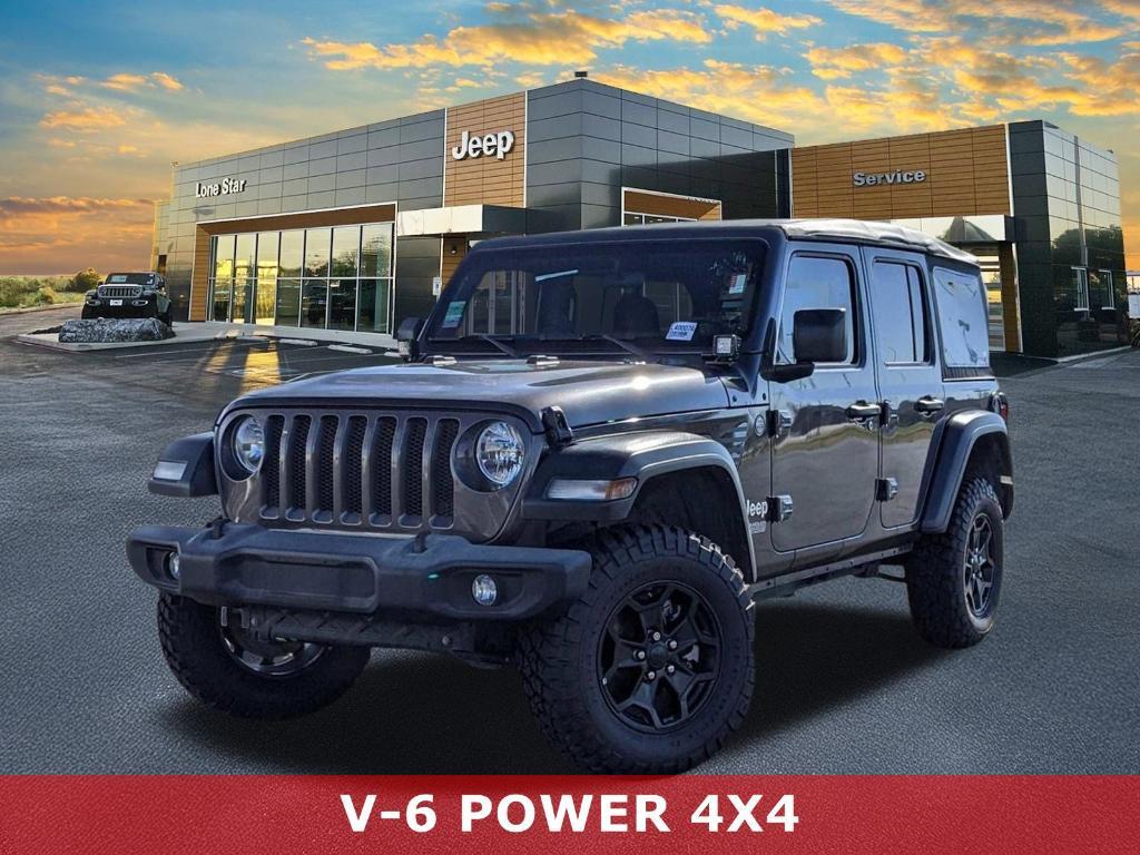 used 2018 Jeep Wrangler Unlimited car, priced at $36,895