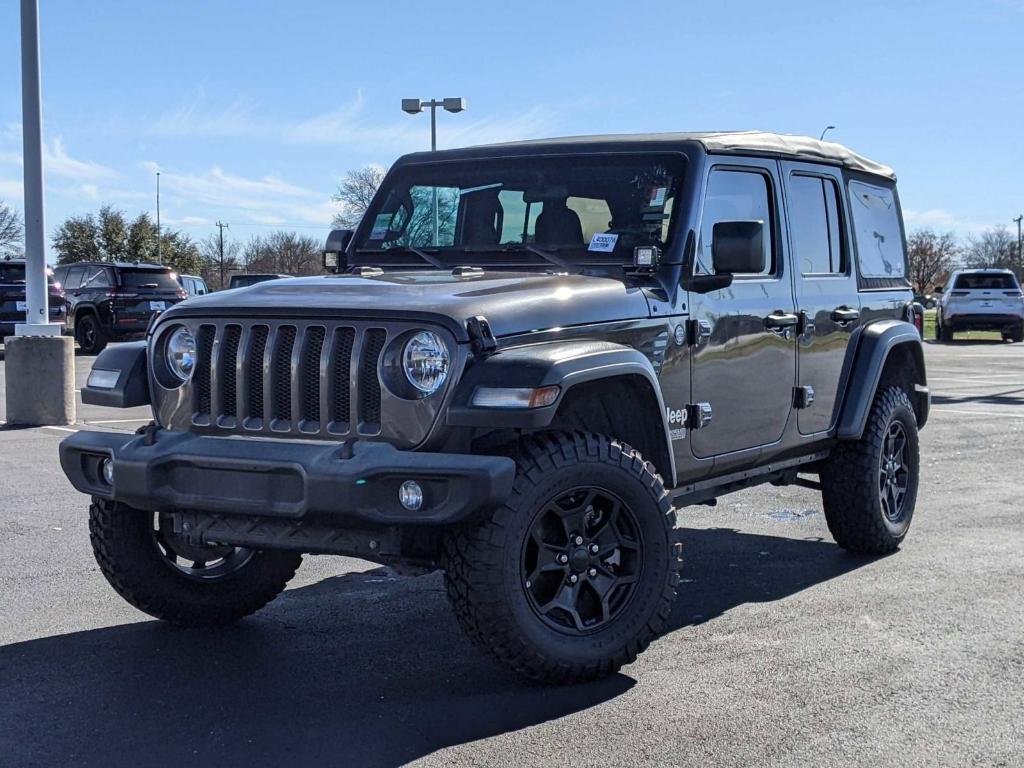 used 2018 Jeep Wrangler Unlimited car, priced at $36,895