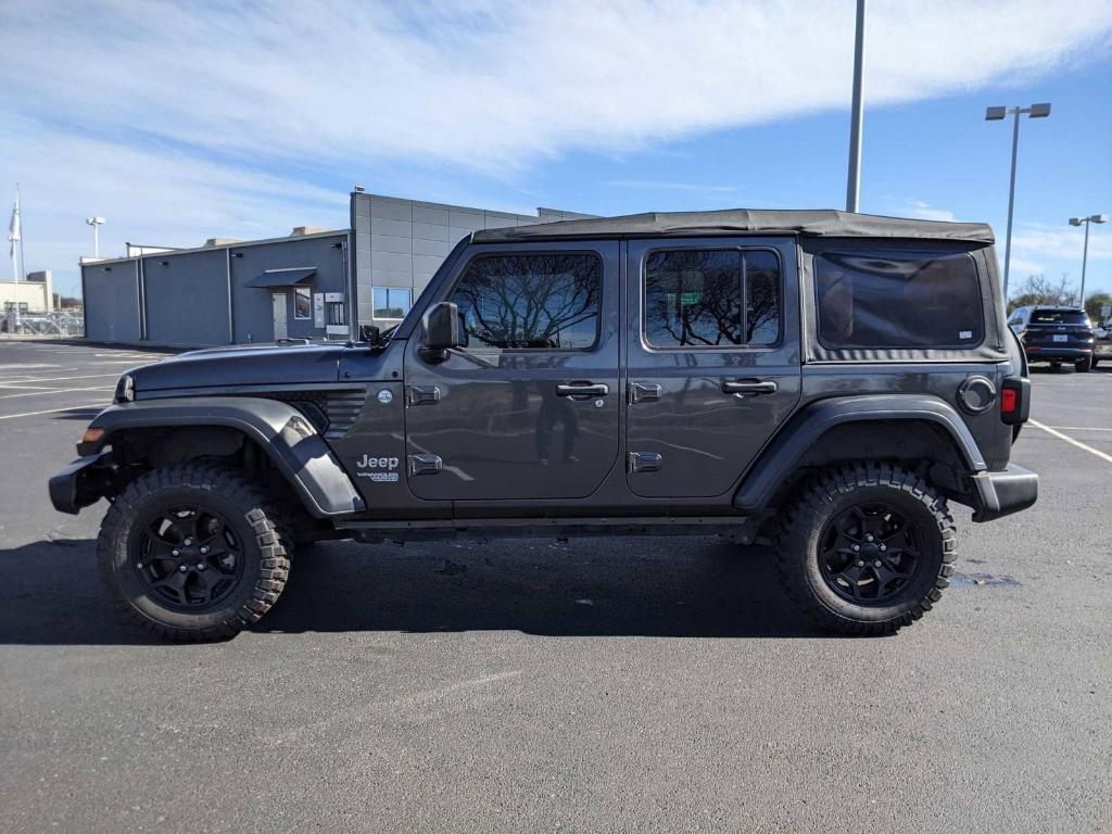 used 2018 Jeep Wrangler Unlimited car, priced at $36,895