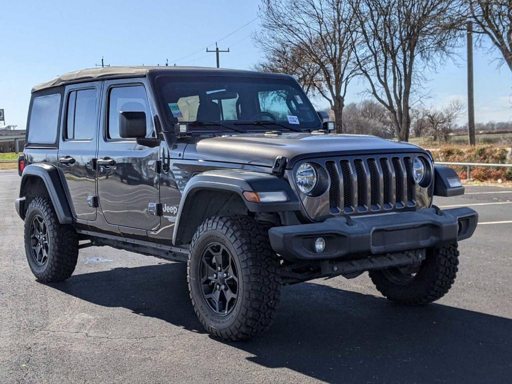 used 2018 Jeep Wrangler Unlimited car, priced at $36,895