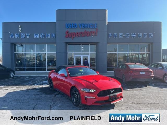 used 2022 Ford Mustang car, priced at $24,485