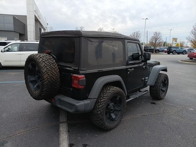 used 2018 Jeep Wrangler car, priced at $22,107