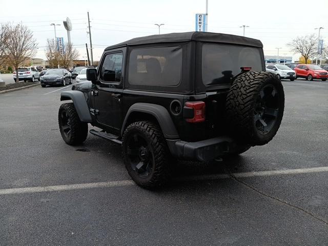 used 2018 Jeep Wrangler car, priced at $22,107