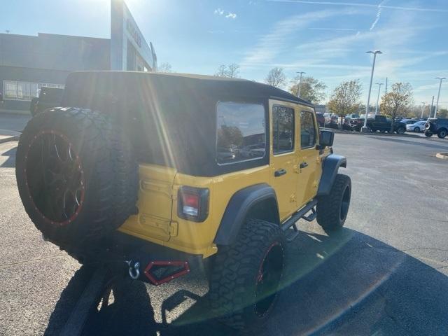 used 2020 Jeep Wrangler Unlimited car, priced at $32,870