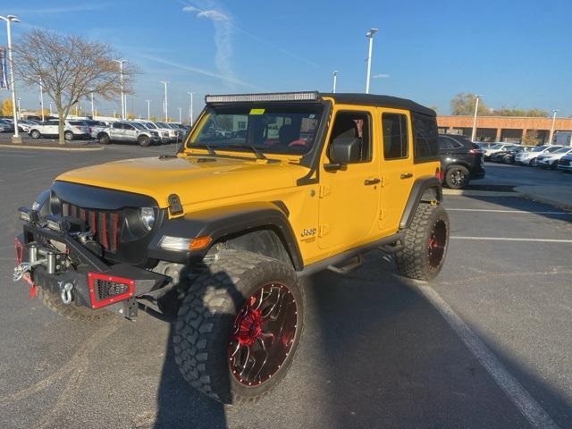 used 2020 Jeep Wrangler Unlimited car, priced at $32,870