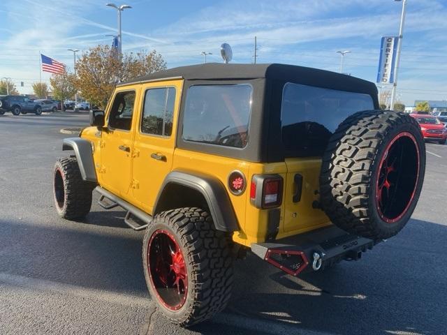 used 2020 Jeep Wrangler Unlimited car, priced at $32,870