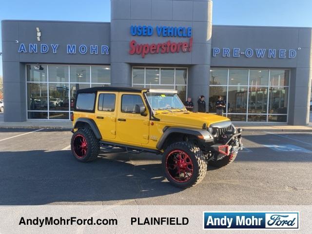 used 2020 Jeep Wrangler Unlimited car, priced at $32,870