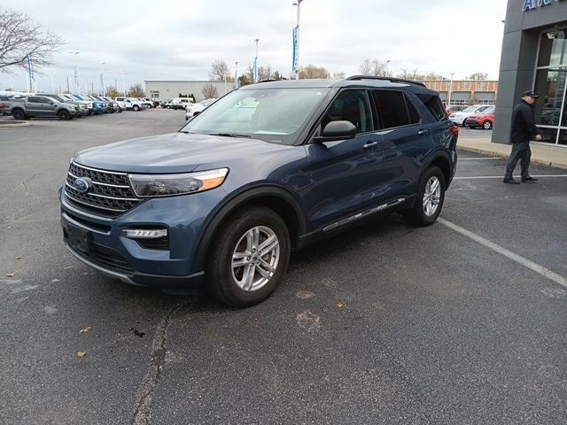 used 2021 Ford Explorer car, priced at $28,223