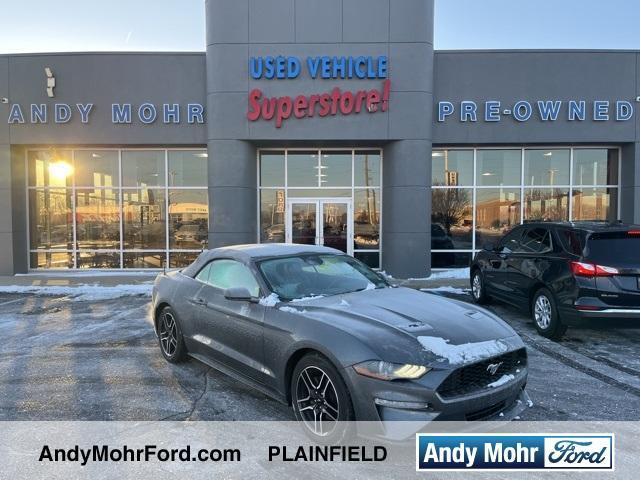 used 2022 Ford Mustang car, priced at $23,633