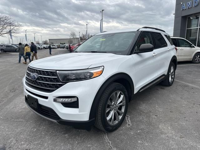 used 2021 Ford Explorer car, priced at $30,124