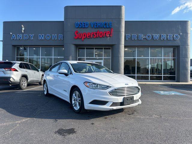 used 2018 Ford Fusion Hybrid car, priced at $19,436