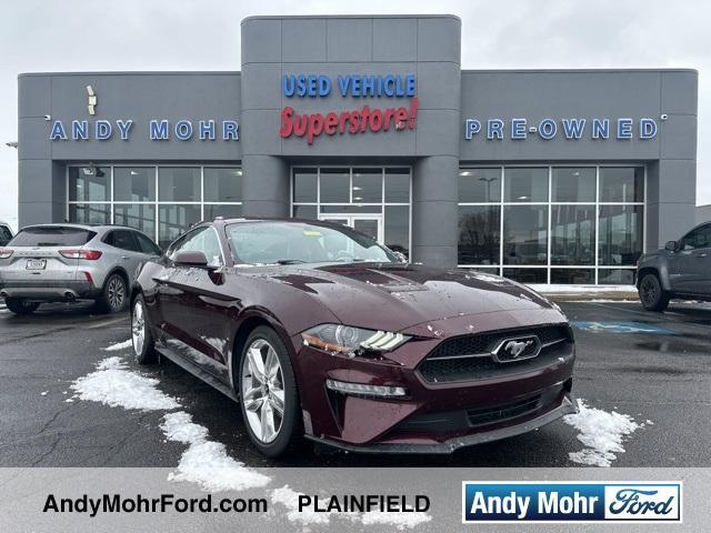 used 2018 Ford Mustang car, priced at $24,326