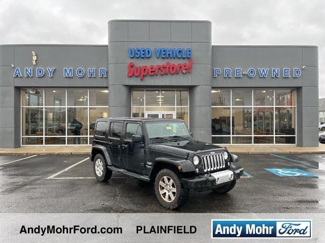 used 2015 Jeep Wrangler Unlimited car, priced at $17,258