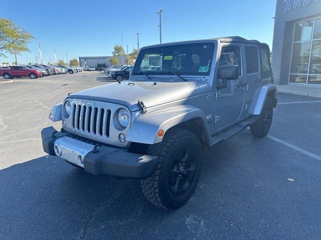 used 2015 Jeep Wrangler Unlimited car, priced at $17,671