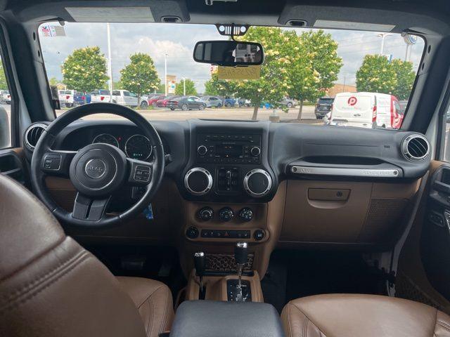 used 2015 Jeep Wrangler Unlimited car, priced at $17,562