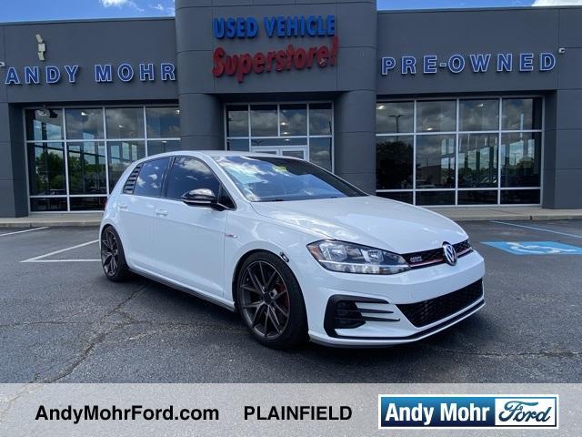 used 2021 Volkswagen Golf GTI car, priced at $23,999