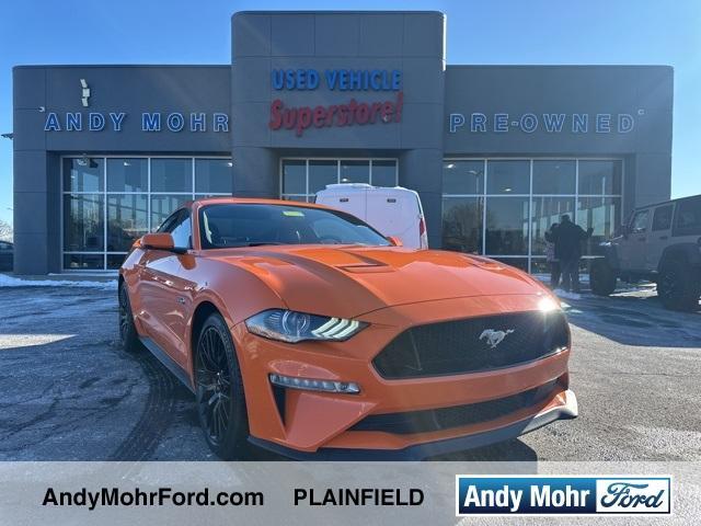 used 2020 Ford Mustang car, priced at $38,995