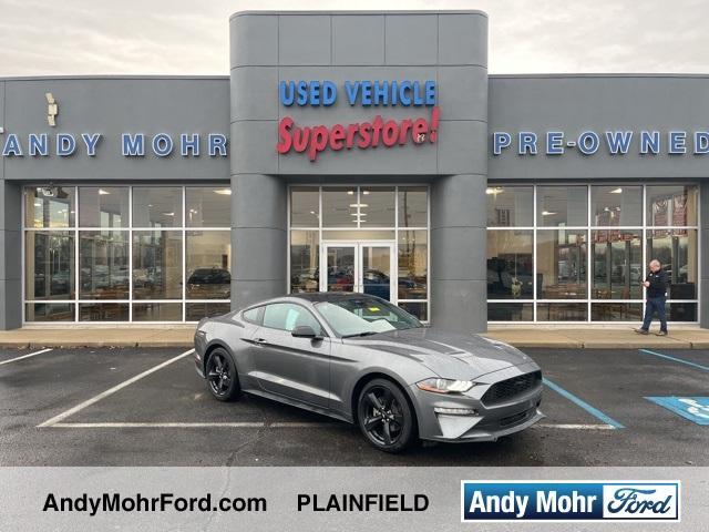 used 2021 Ford Mustang car, priced at $24,673