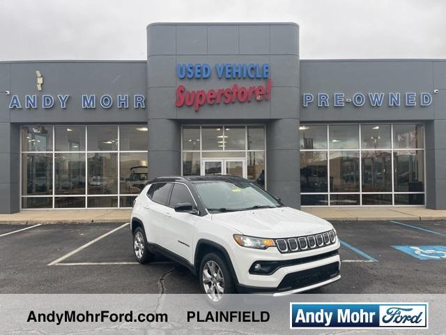 used 2022 Jeep Compass car, priced at $23,535