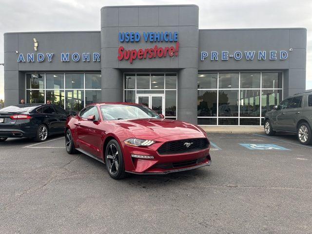 used 2018 Ford Mustang car, priced at $21,985