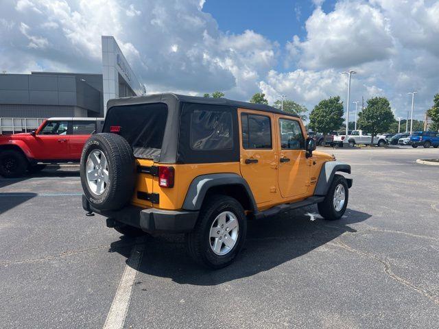 used 2012 Jeep Wrangler Unlimited car, priced at $14,626
