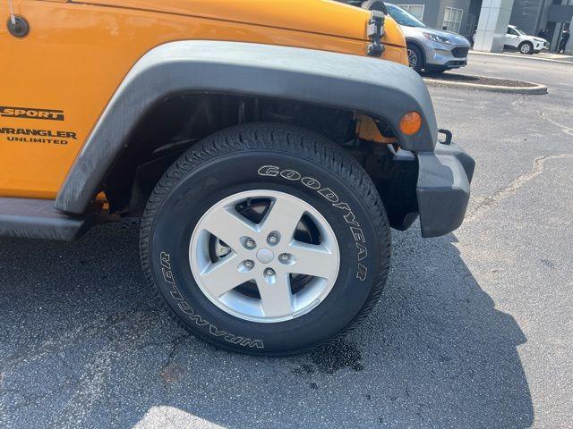 used 2012 Jeep Wrangler Unlimited car, priced at $14,626