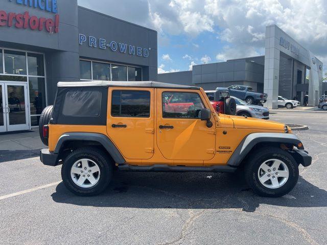 used 2012 Jeep Wrangler Unlimited car, priced at $14,626