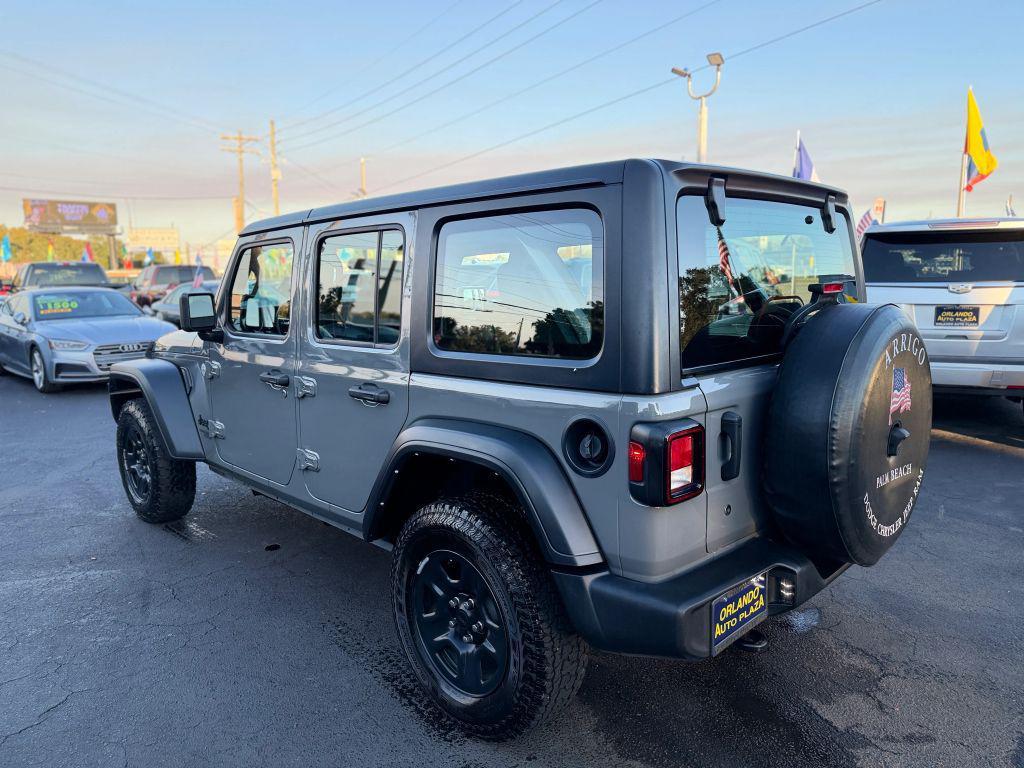 used 2021 Jeep Wrangler Unlimited car, priced at $12,999