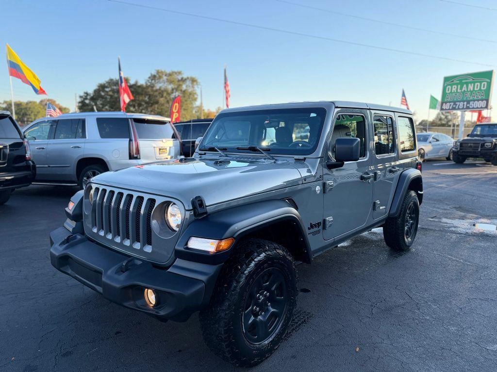 used 2021 Jeep Wrangler Unlimited car, priced at $12,999