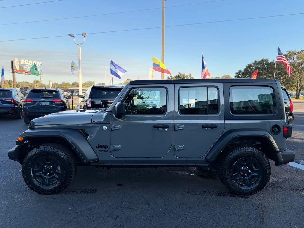 used 2021 Jeep Wrangler Unlimited car, priced at $12,999