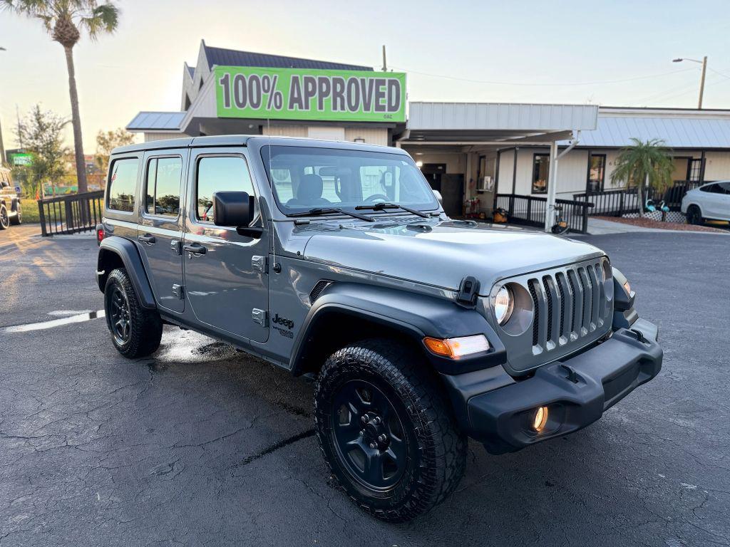 used 2021 Jeep Wrangler Unlimited car, priced at $12,999