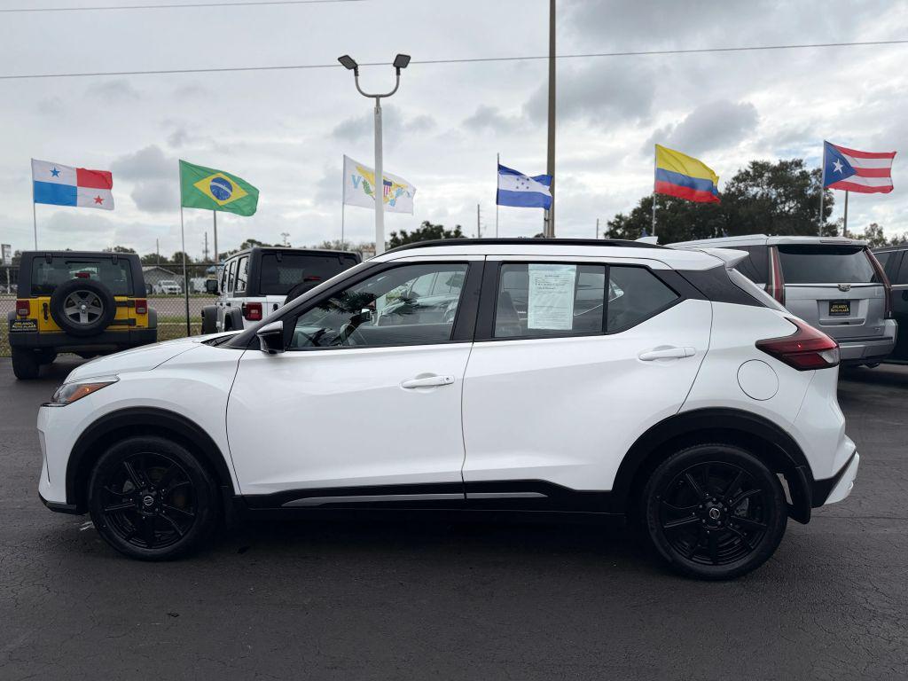 used 2021 Nissan Kicks car, priced at $14,999