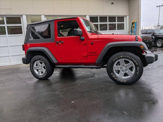 used 2015 Jeep Wrangler car, priced at $13,500