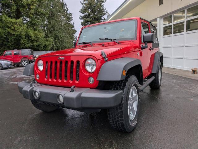 used 2015 Jeep Wrangler car, priced at $13,500