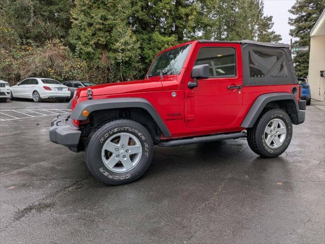 used 2015 Jeep Wrangler car, priced at $13,500