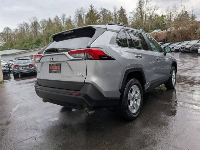 used 2021 Toyota RAV4 Hybrid car, priced at $28,998