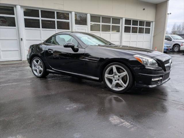 used 2014 Mercedes-Benz SLK-Class car, priced at $14,500