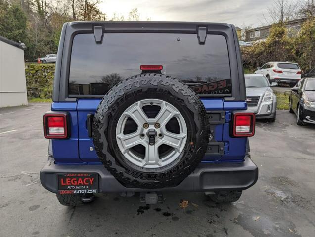 used 2018 Jeep Wrangler Unlimited car, priced at $23,500