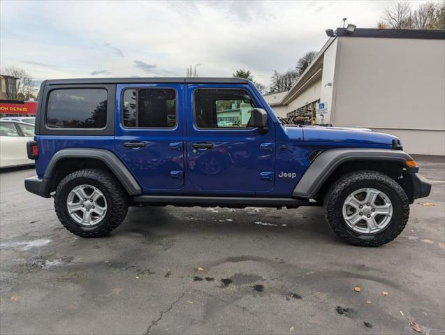 used 2018 Jeep Wrangler Unlimited car, priced at $23,500