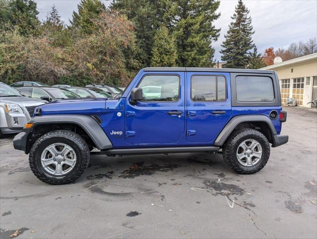 used 2018 Jeep Wrangler Unlimited car, priced at $23,500